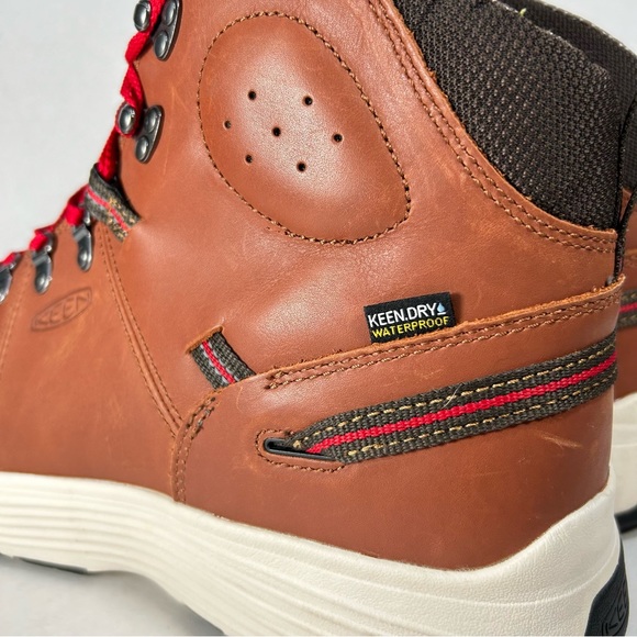 Keen Utility Waterproof Safety Toe Work Boot Manchester Men's Size 14 EE Brown - Picture 6 of 16